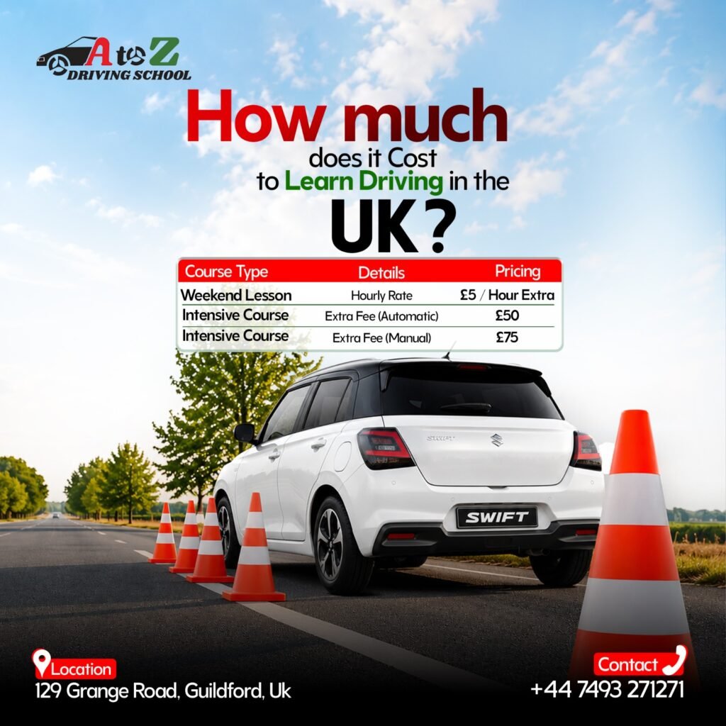 Best Driving School in Guildford